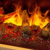 Паровой очаг для встройки Кассет 600 с дровами. 3D эффект живого пламени и увлажнение воздуха. Габариты В*Ш*Г мм 255*660*265