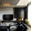 Паровой очаг для встройки Кассет 600 с дровами. 3D эффект живого пламени и увлажнение воздуха. Габариты В*Ш*Г мм 255*660*265