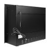 очаг для встройки Helios 26 SBG (Гелиос 26" чёрная топка) с 3D эффектом живого пламени. Габариты В*Ш*Г мм: 640*776*255