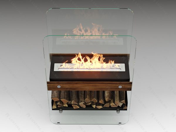 Биокамин напольный Lux Fire "Пятница V" Размеры (ВхШхГ; мм)800х530х250