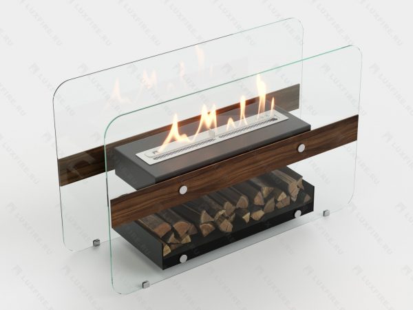 Биокамин напольный Lux Fire "Пятница" Размеры изделия (ВхШхГ; мм)500х800х250