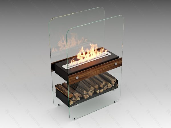 Биокамин напольный Lux Fire "Пятница V" Размеры (ВхШхГ; мм)800х530х250