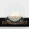 Биокамин напольный Lux Fire "Рональдо". Размеры (ВхШхГ; мм)550х700х254