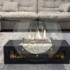 Биокамин напольный Lux Fire "Рональдо". Размеры (ВхШхГ; мм)550х700х254