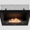 Портальный биокамин Lux Fire "Фаер Бокс 1 - 26" Размеры (ВхШхГ; мм)596 х 695 х 205