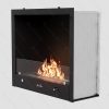 Портальный полуавтоматический биокамин Lux Fire "Фаер Бокс 4 - 26" Размеры (ВхШхГ; мм)596х695х285