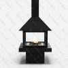 Биокамин островной GOOD FIRE Куб 850. Размеры (ВхШхГ; мм)2500х850х850