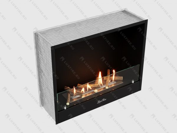 Портальный биокамин Lux Fire "Фаер Бокс 1 - 25.5" Размеры (ВхШхГ; мм)517 х 660 х 205