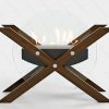 Биокамин напольный Lux Fire "Робинзон". Размеры (ВхШхГ; мм)550х700х300