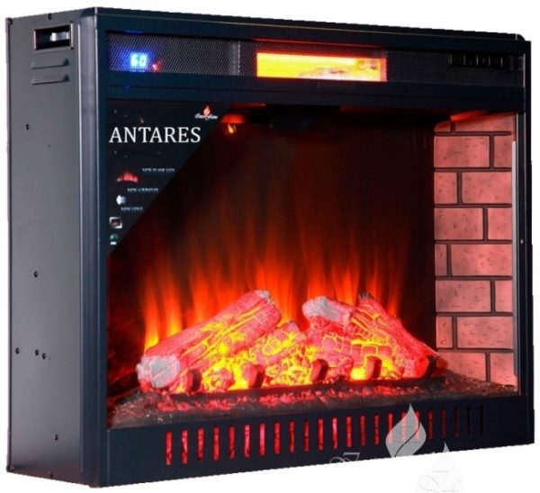 Электроочаг InterFlame Antares 31 LED FX Quartz (Антарес) Размеры, мм: Ш х В х Г (790 х 615 х 245)