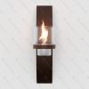 Биокамин настенный Lux Fire "Олимпус D" (коричневый) Размеры (ВхШхГ; мм)500х100х205