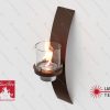 Биокамин настенный Lux Fire "Олимпус D" (коричневый) Размеры (ВхШхГ; мм)500х100х205