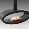 Биокамин подвесной Lux Fire "Эллипс" 1200. Размеры изделия (ВхШхГ; мм)2100х1200х400