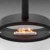Биокамин подвесной Lux Fire "Эллипс" 1200. Размеры изделия (ВхШхГ; мм)2100х1200х400