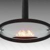 Биокамин подвесной Lux Fire "Эллипс" 1200. Размеры изделия (ВхШхГ; мм)2100х1200х400