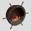 Биокамин Lux Fire "Капитан 500 Н" XS (коричневый) Размеры (ВхШхГ; мм)500х500х152