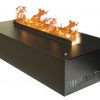 Паровой очаг для встройки Кассет 600 с металлической панелью вместо дров. 3D эффект живого пламени и увлажнение воздуха. Габариты (В x Ш x Г), мм 175 x 665 x 300