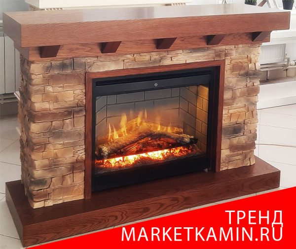 РАСПРОДАЖА ДАННОГО ВАРИАНТА С ОЧАГОМ АНТАРЕС!!! TREND 140 (Тренд Орех) Очаги на выбор (электро/3Dживое пламя) Цвет на выбор. Габариты (ШxВxГ): 1400х1100х400 мм