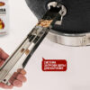 Керамический гриль-барбекю 24 дюйма (61см) Start Grill SG 24 CFG CHEF PRO (Чёрный) в комплекте с модулем со столиками