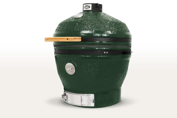 Керамический гриль-барбекю 24 дюйма (61см) Start Grill SG 24 CFG CHEF PRO (Зелёный) в комплекте с модулем со столиками