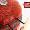 Керамический гриль-барбекю 24 дюйма (61см) Start Grill SG 24 CFG CHEF PRO (Красный) в комплекте с модулем со столиками