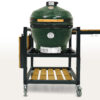Керамический гриль-барбекю 24 дюйма (61см) Start Grill SG 24 CFG CHEF PRO (Зелёный) в комплекте с модулем со столиками