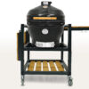 Керамический гриль-барбекю 24 дюйма (61см) Start Grill SG 24 CFG CHEF PRO (Чёрный) в комплекте с модулем со столиками