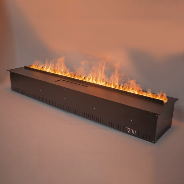 Очаг для встройки Schones Feuer 3D FireLine 1200 (Шон Фаер кассет) 3D эффект живого пламени. Размеры, мм (ШхВхГ): 1230х186х264
