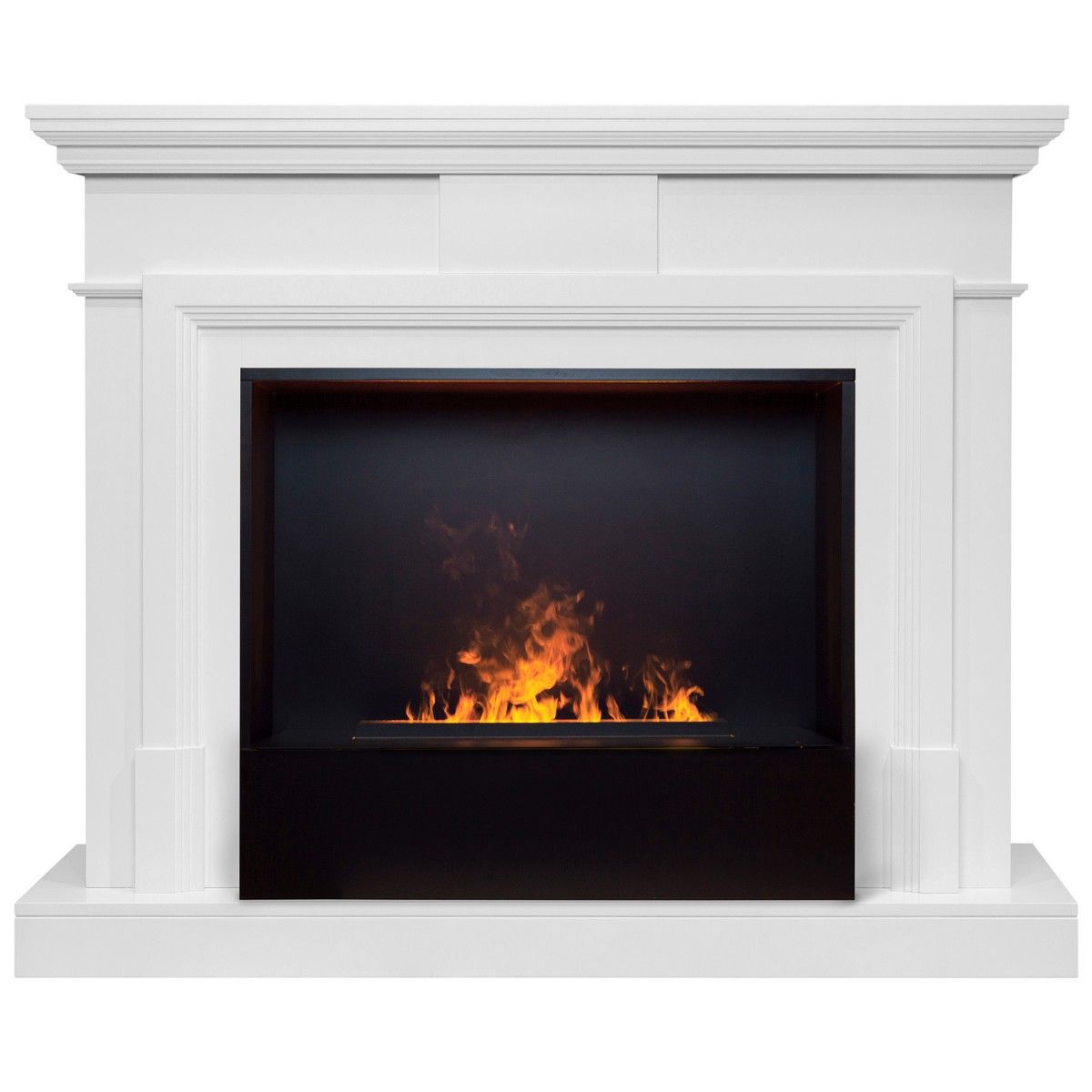 Электрокамин Marco 25,5/26 WT с очагом 3D Cassette 630 Black Panel. Габариты (ШxВxГ) 119.5x99x36.5 см