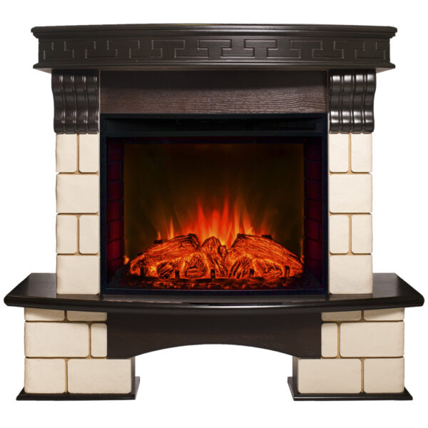 Электрокамин RealFlame Richmond AO c Evrika 25,5 LED, звуковая имитация горения. Габариты (ШxВxГ) xx см