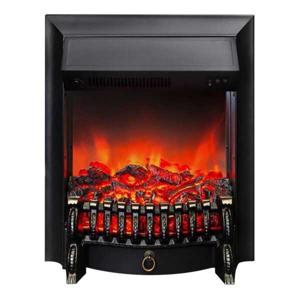 Электроочаг Fobos Lux Black. Габариты (ШxВxГ) 98x97x30 см