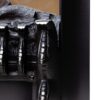 Электроочаг Fobos Lux Black. Габариты (ШxВxГ) 98x97x30 см
