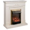 Электрокамин Junona WT с очагом Majestic Lux Brass. Габариты (ШxВxГ) 93x95x32 см