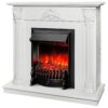 Электрокамин Stefania WT-F614 с очагом Fobos Lux Black RC. Габариты (ШxВxГ) 98x97x30 см