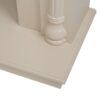 Электрокамин Dacota WT с очагом Majestic Lux Brass. Габариты (ШxВxГ) 98x98x40 см