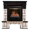 Электрокамин RealFlame Stone AO с очагом 3D Olympic. Габариты (ШxВxГ) 99x112x37 см