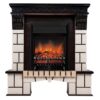 Электрокамин RealFlame Stone AO с очагом Fobos Lux BL, пульт ДУ. Габариты (ШxВxГ) 99x112x37 см
