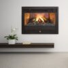 Электроочаг 3D Novara 26. Габариты (ШxВxГ) 75.3x61.5x26 см