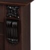 Электрокамин Dominica DN с очагом Majestic Lux Black RC. Габариты (ШxВxГ) 101x96x39 см