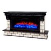 Электрокамин RealFlame Stone 45 AO с очагом Joker 45. Габариты (ШxВxГ) 168.5x90.5x44 см