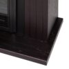 Электрокамин Hanna STD DN с очагом Majestic Lux Brass. Габариты (ШxВxГ) 93x95x32 см