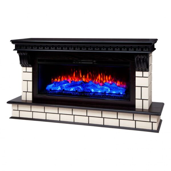 Электрокамин RealFlame Stone 45 AO с очагом Joker 45. Габариты (ШxВxГ) 168.5x90.5x44 см